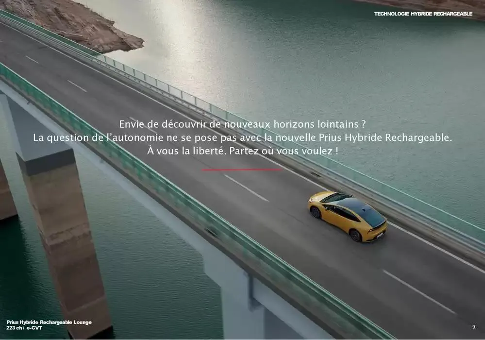 Toyota Prius Hybride Rechargeable du 16 décembre au 14 décembre 2025 - Catalogue page 9