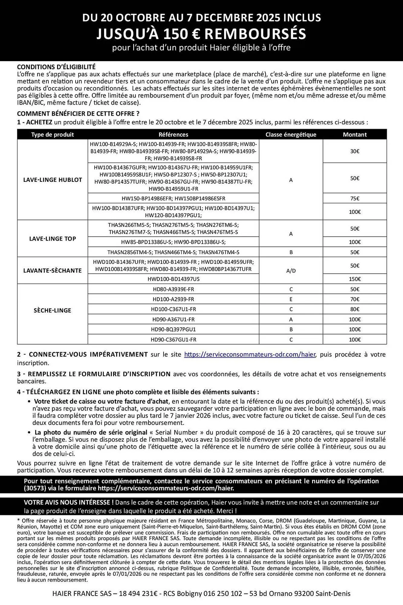 Catalogue Boulanger du 20 octobre au 7 décembre 2025 - Catalogue page 2