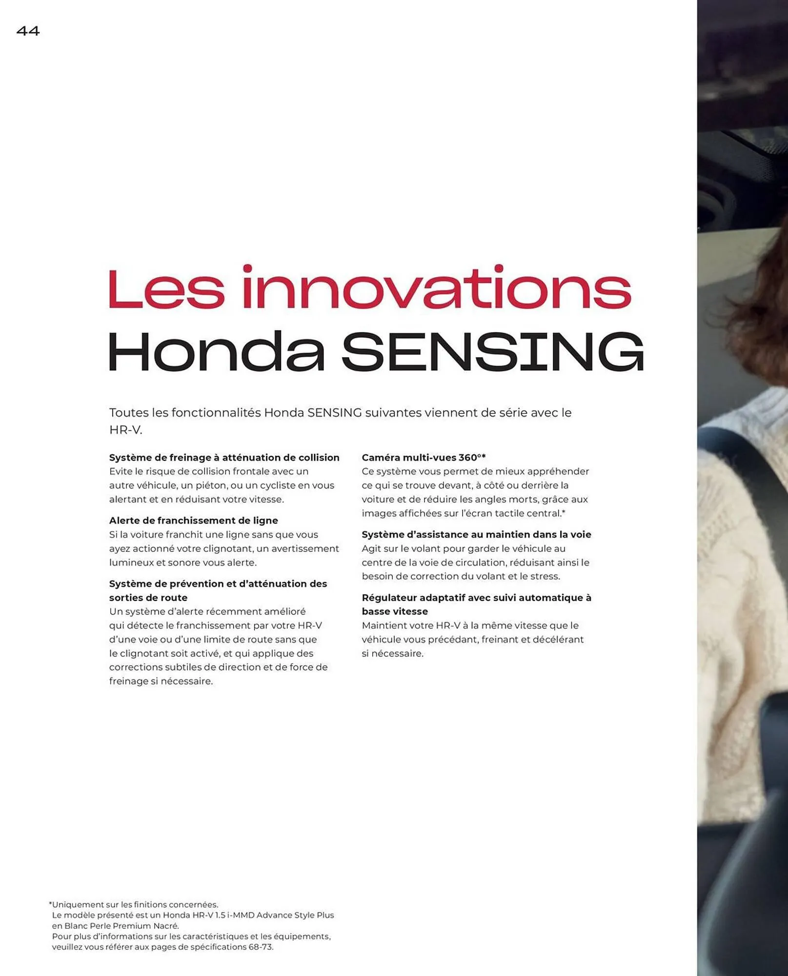 Catalogue Honda du 10 juin au 31 mars 2026 - Catalogue page 44