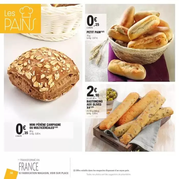 CARTE TRAITEUR PERMANENTE - MIXTE du 27 mars au 24 novembre 2025 - Catalogue page 56