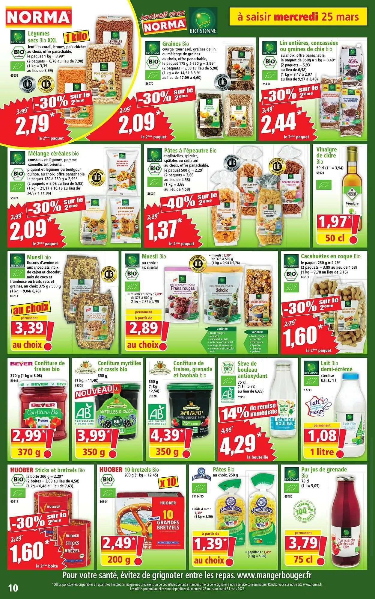 Catalogue Norma du 25 mars au 31 mars 2026 - Catalogue page 10