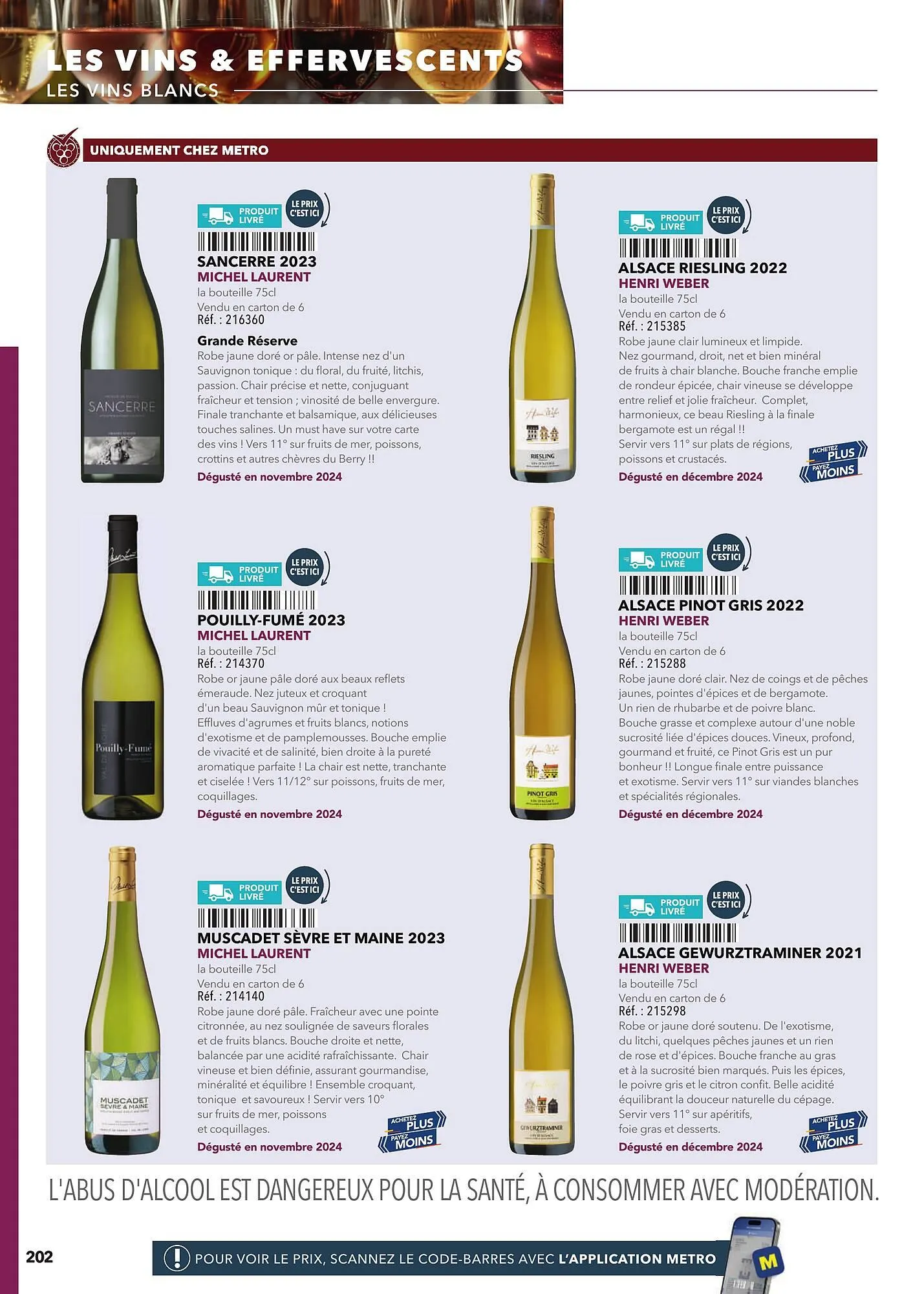 Catalogue METRO du 2 mars au 31 décembre 2025 - Catalogue page 202