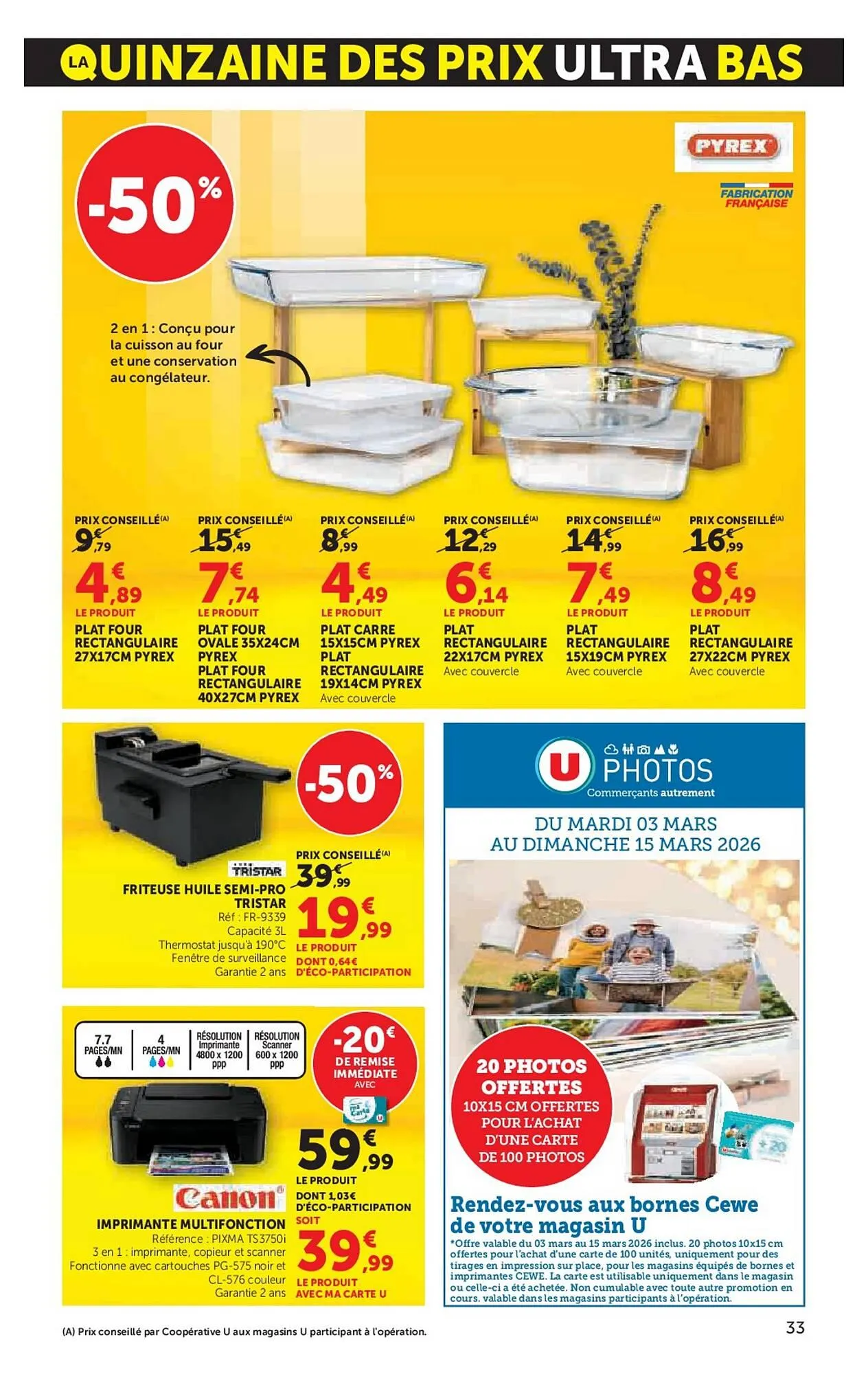 Catalogue Hyper U du 3 mars au 15 mars 2026 - Catalogue page 33
