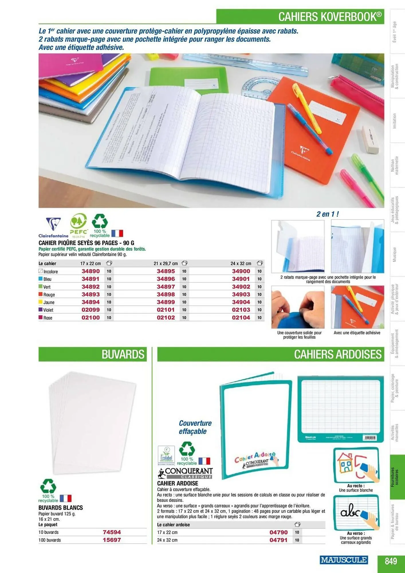 Catalogue Majuscule du 4 mars au 31 décembre 2025 - Catalogue page 873