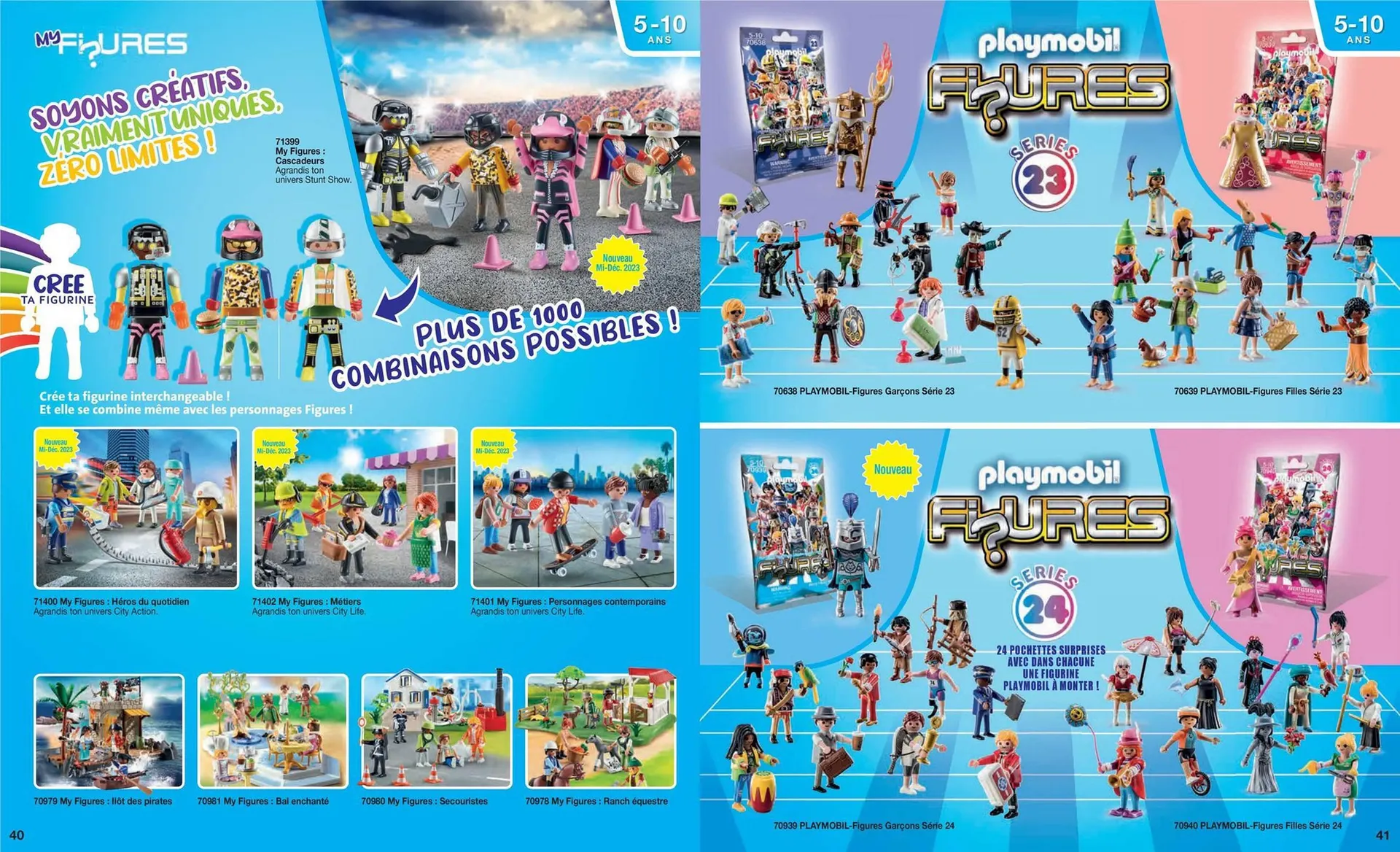 Catalogue Playmobil du 18 décembre au 31 décembre 2023 - Catalogue page 22