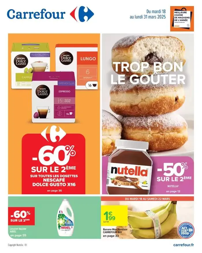 TROP BON LE GOÛTER du 18 mars au 31 mars 2025 - Catalogue page 1