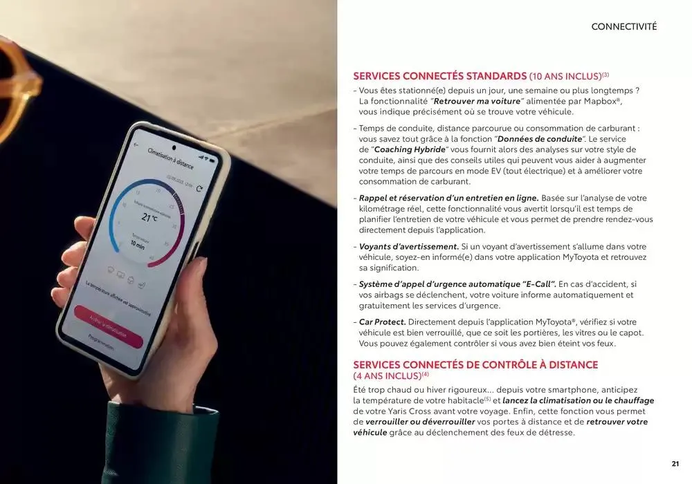 Toyota Yaris Cross  du 27 mars au 27 mars 2026 - Catalogue page 21