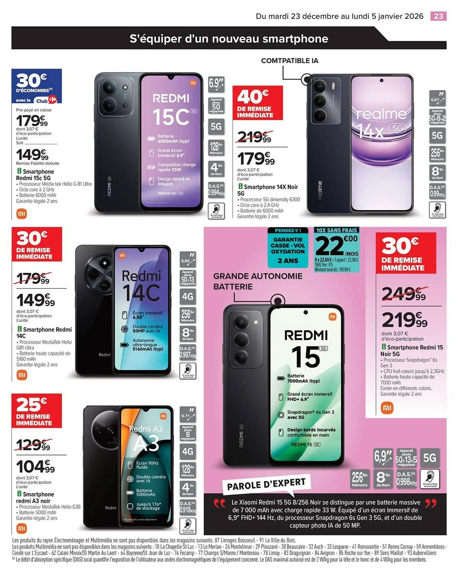 Catalogue Carrefour du 23 décembre au 5 janvier 2026 - Catalogue page 25