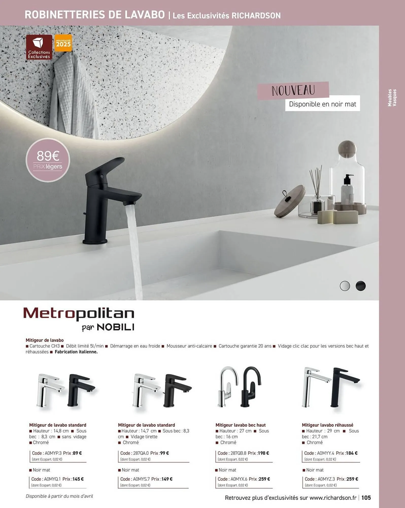 Catalogue Richardson du 11 avril au 31 décembre 2025 - Catalogue page 107