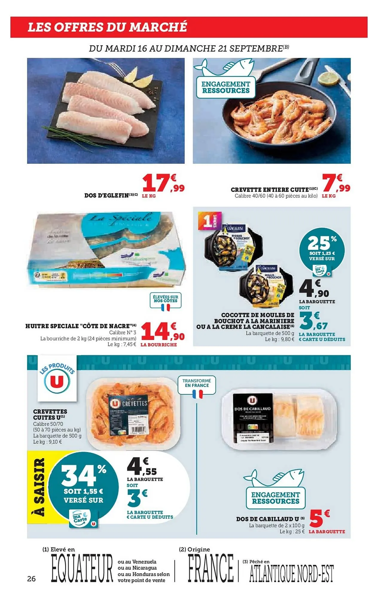 Catalogue Super U du 16 septembre au 28 septembre 2025 - Catalogue page 26