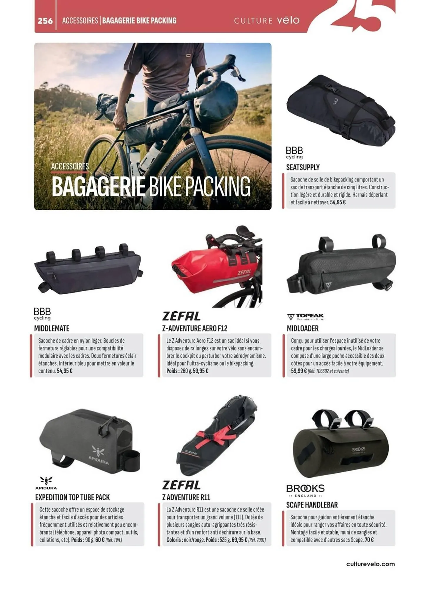 Catalogue Culture Vélo du 2 mai au 31 décembre 2025 - Catalogue page 256