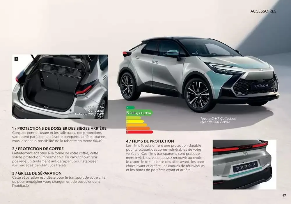 Nouveau Toyota C-HR du 15 janvier au 15 janvier 2026 - Catalogue page 47