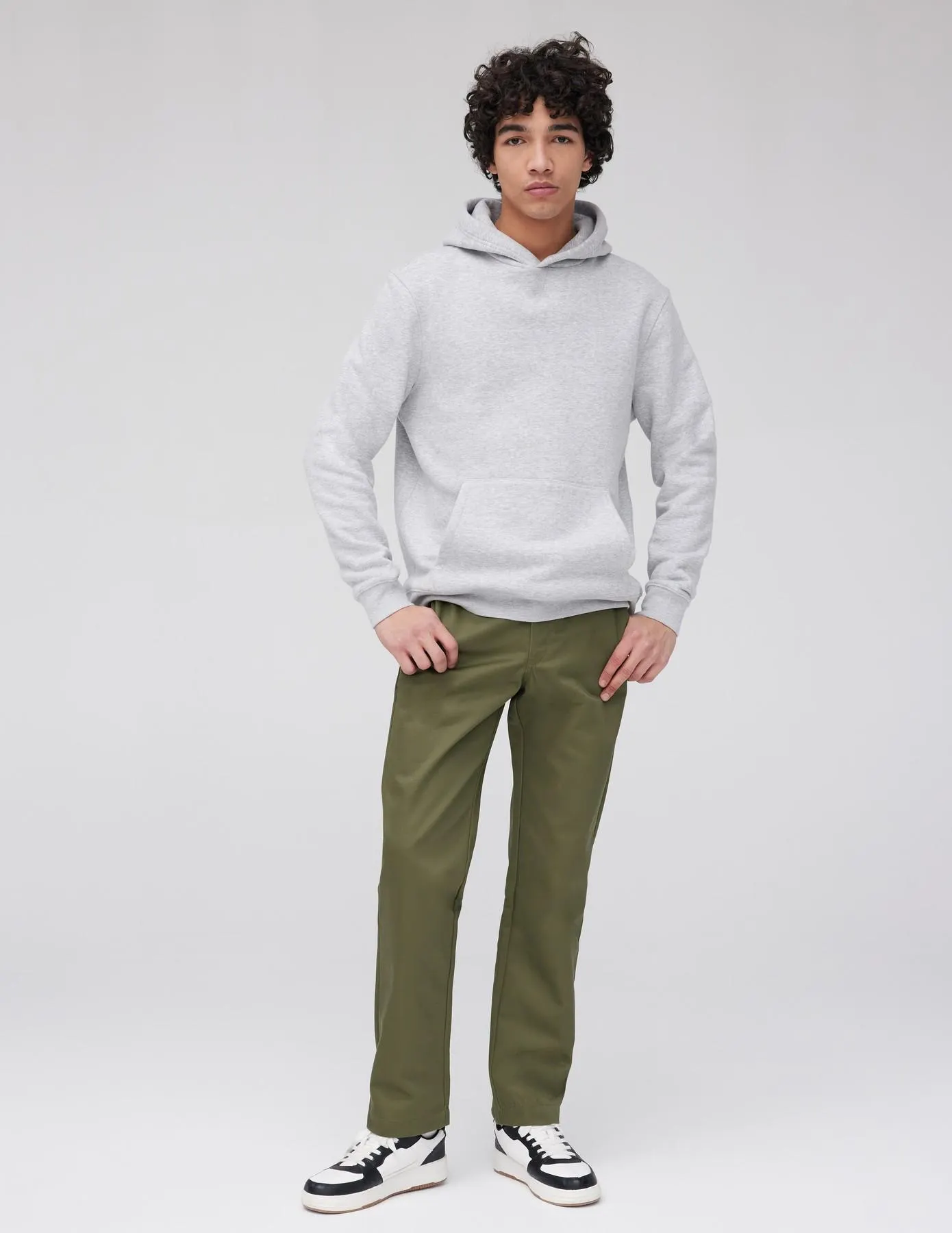 Pantalon Chino coupe Droite - Vert Kaki