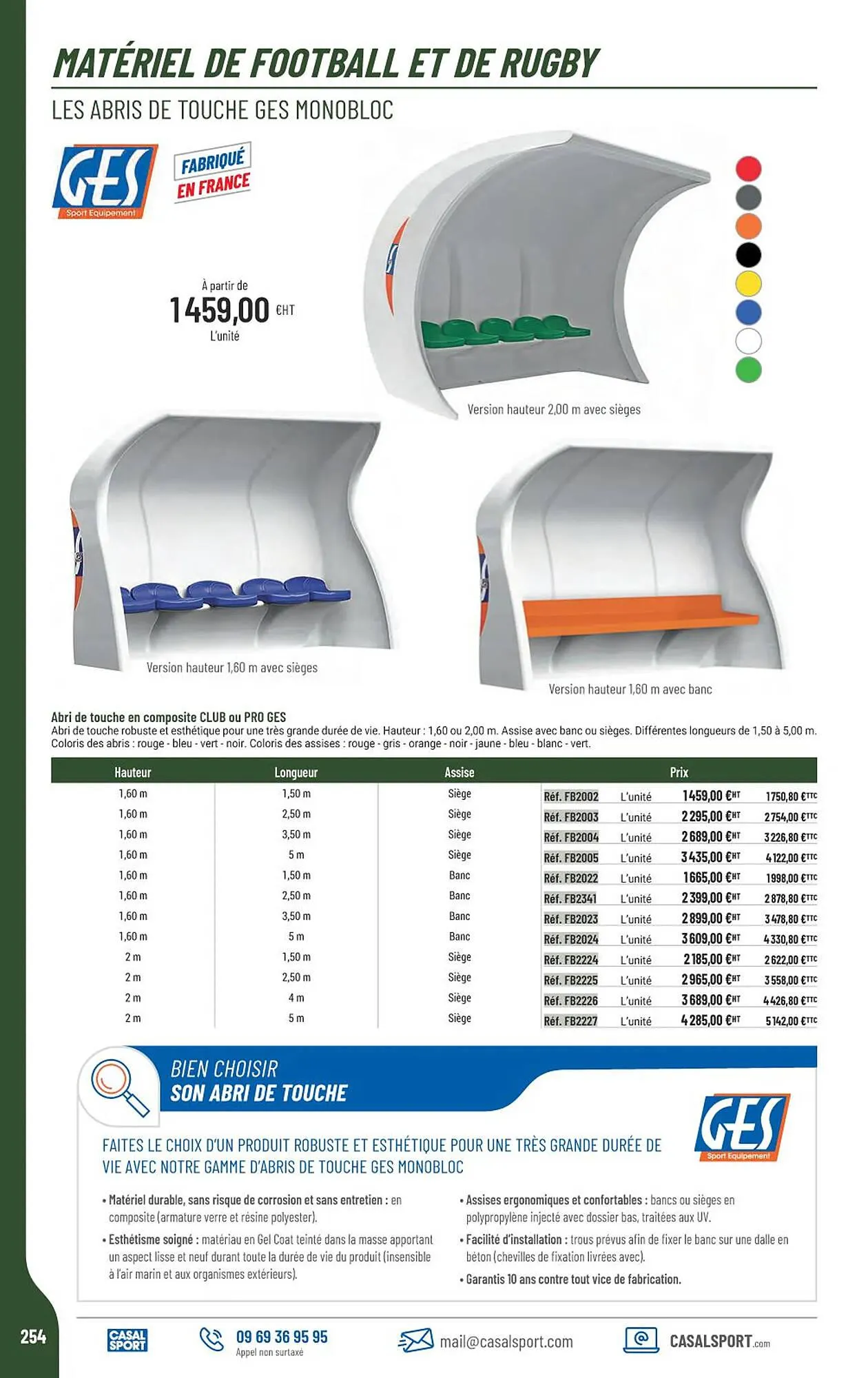 Catalogue Casal Sport du 22 janvier au 31 décembre 2026 - Catalogue page 226