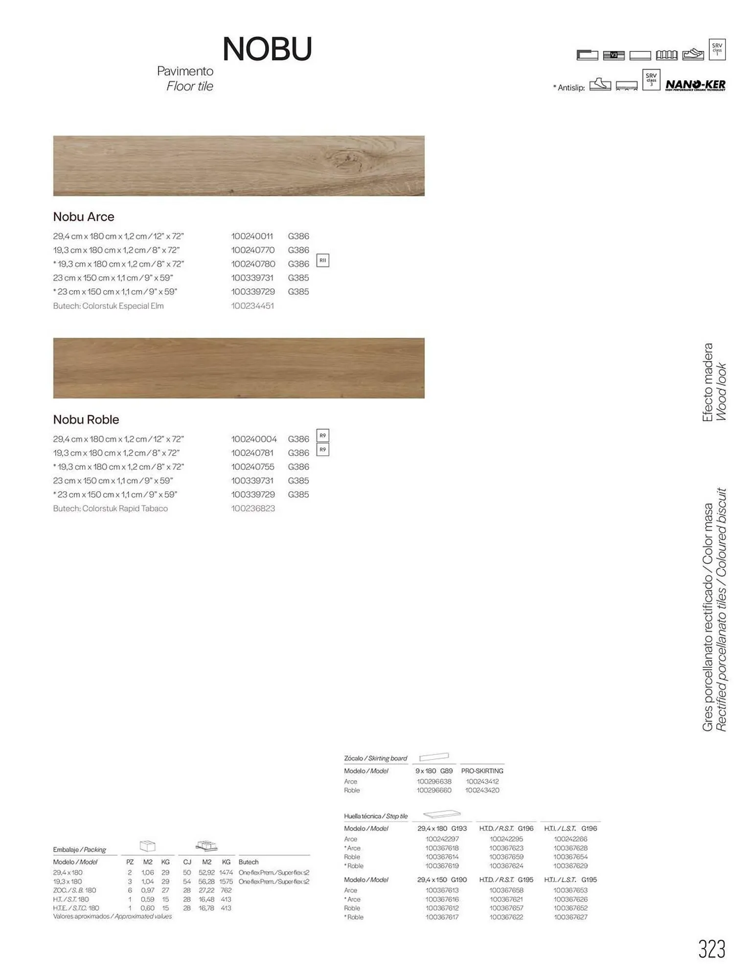 Catalogue Porcelanosa du 27 janvier au 31 décembre 2025 - Catalogue page 325