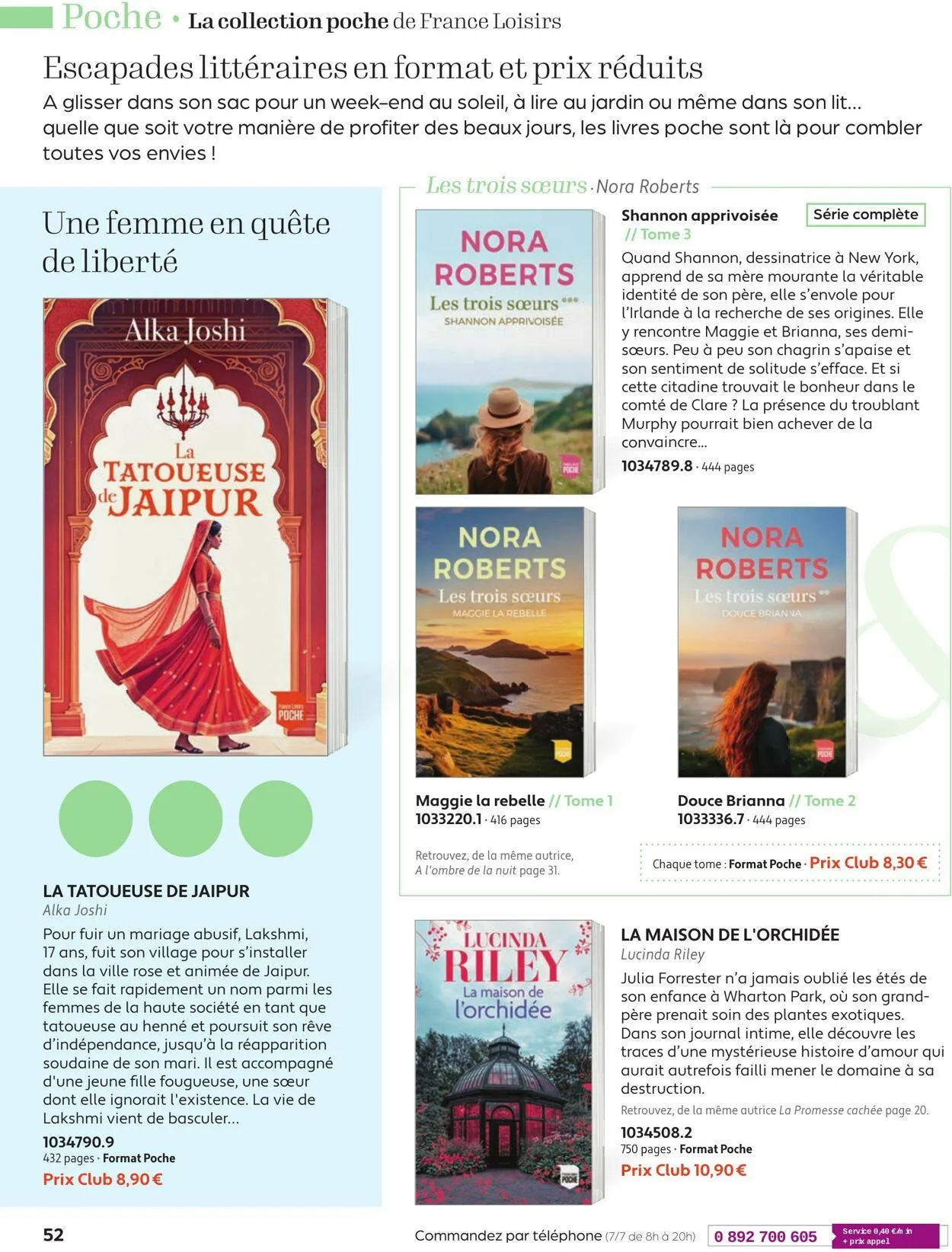 France Loisirs du 1 mai au 30 juin 2025 - Catalogue page 52