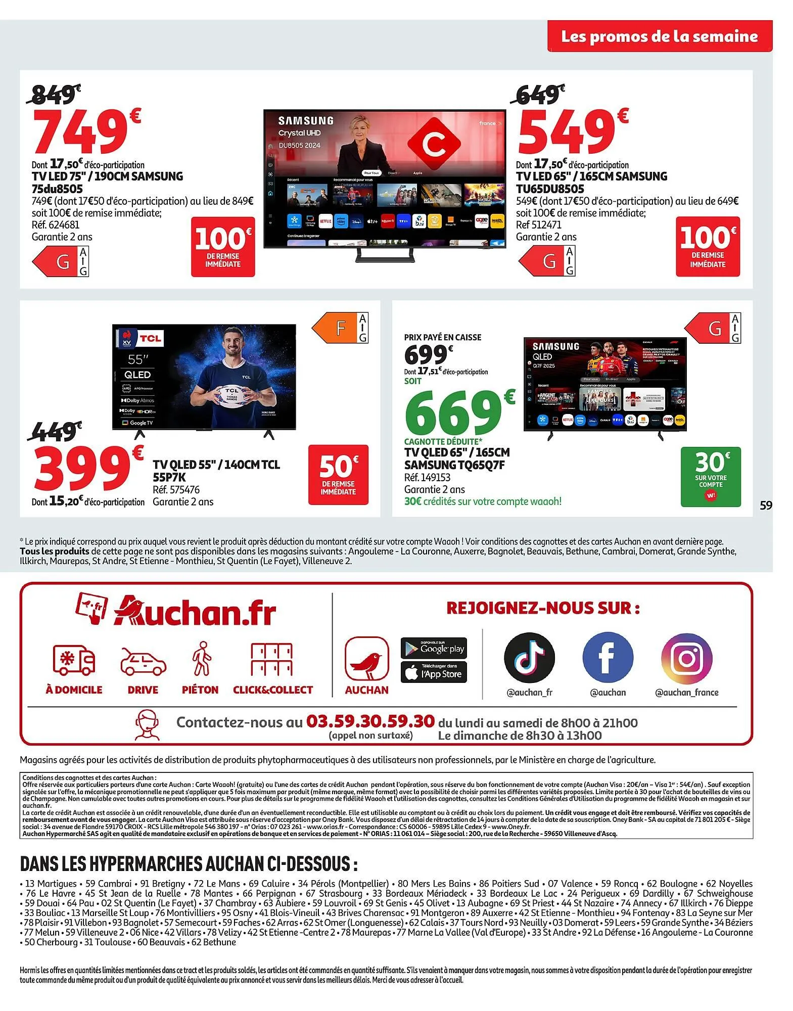 Catalogue Auchan du 4 novembre au 16 novembre 2025 - Catalogue page 59