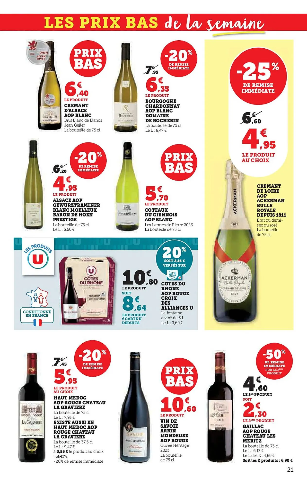 Catalogue Super U du 25 février au 9 mars 2025 - Catalogue page 21