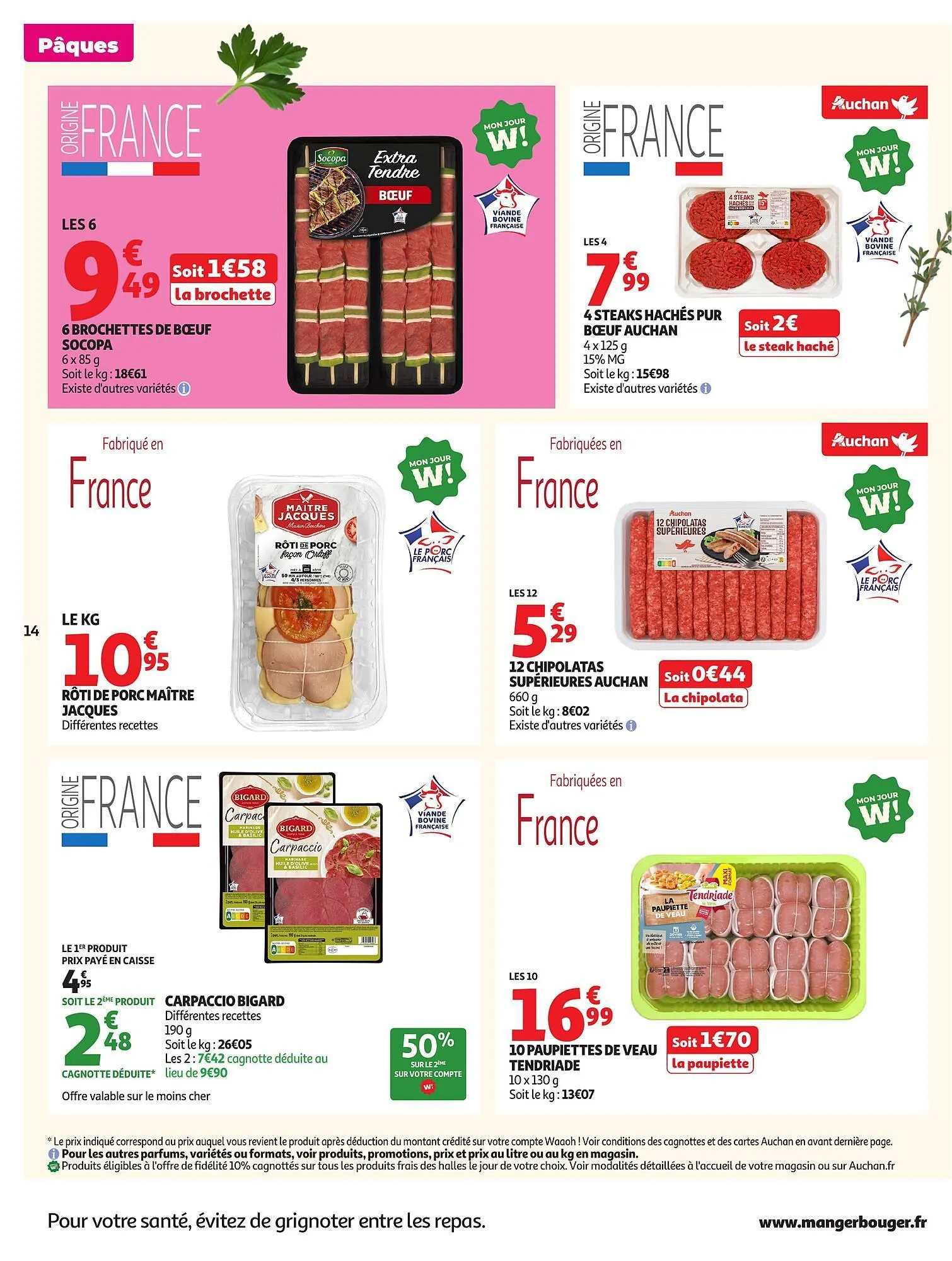 Catalogue Auchan du 31 mars au 6 avril 2026 - Catalogue page 14