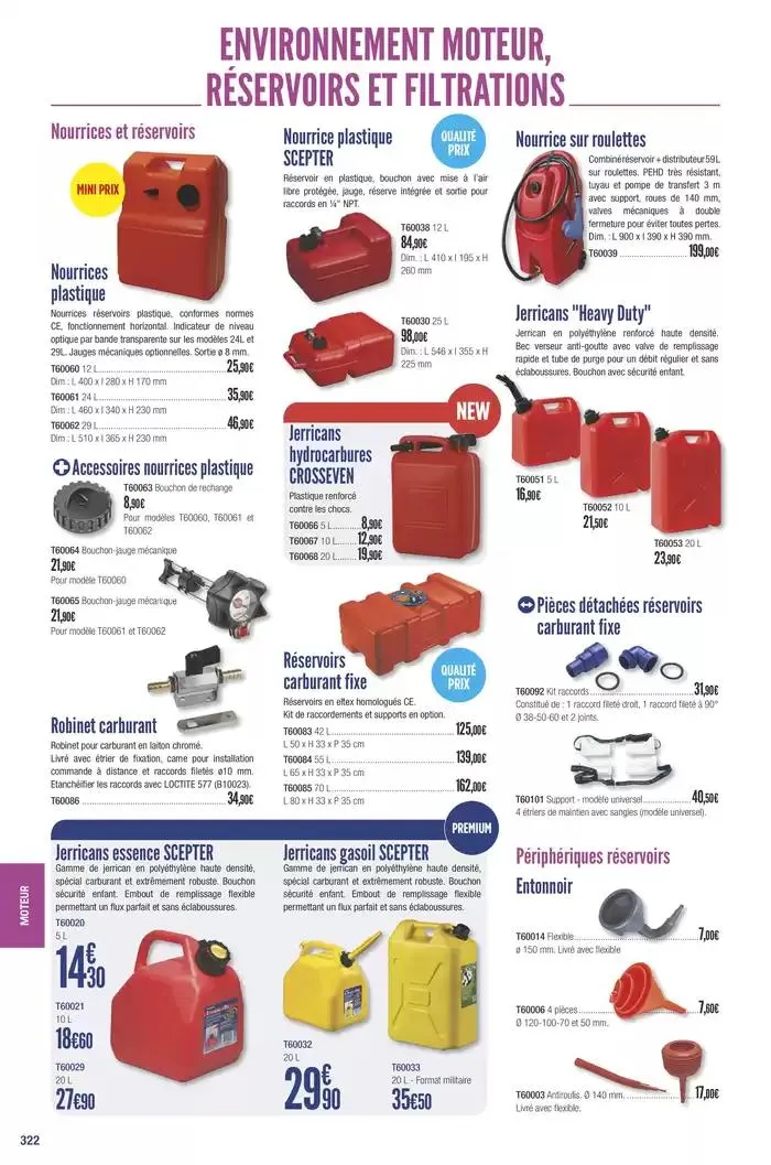 Catalogue Accastillage Diffusion 2025 du 1 janvier au 31 décembre 2025 - Catalogue page 324