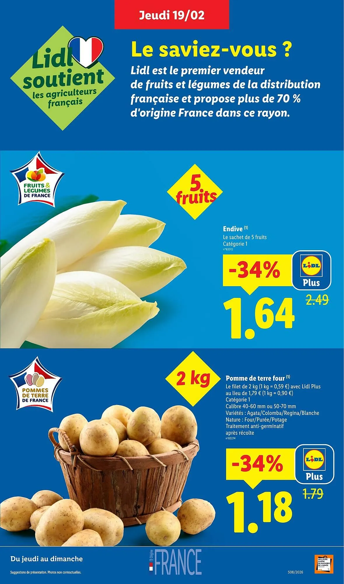 Catalogue Lidl du 19 février au 25 février 2026 - Catalogue page 3