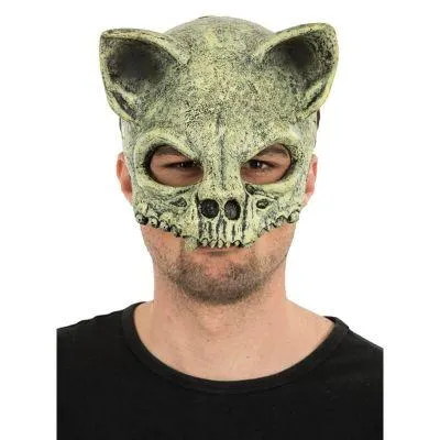 Demi-Masque Chauve-Souris Squelette
