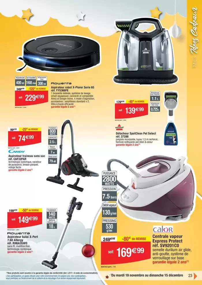Déco (18j) Kdo Mode festif du 19 novembre au 15 décembre 2024 - Catalogue page 23