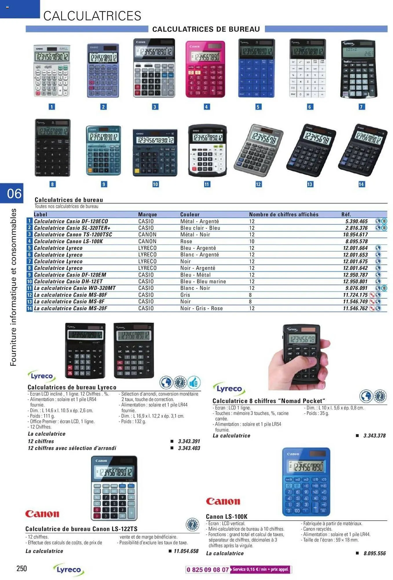 Catalogue Lyreco du 15 mai au 31 décembre 2023 - Catalogue page 250
