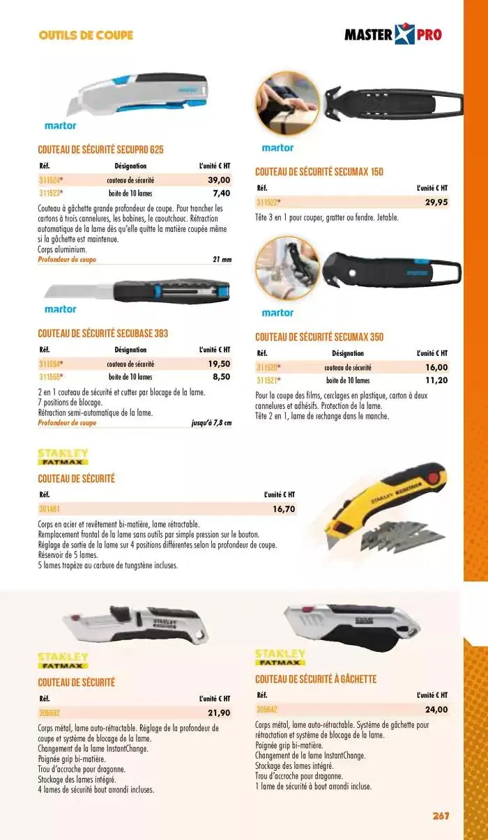 Essentiel Batiment 2025 du 3 janvier au 31 décembre 2025 - Catalogue page 269