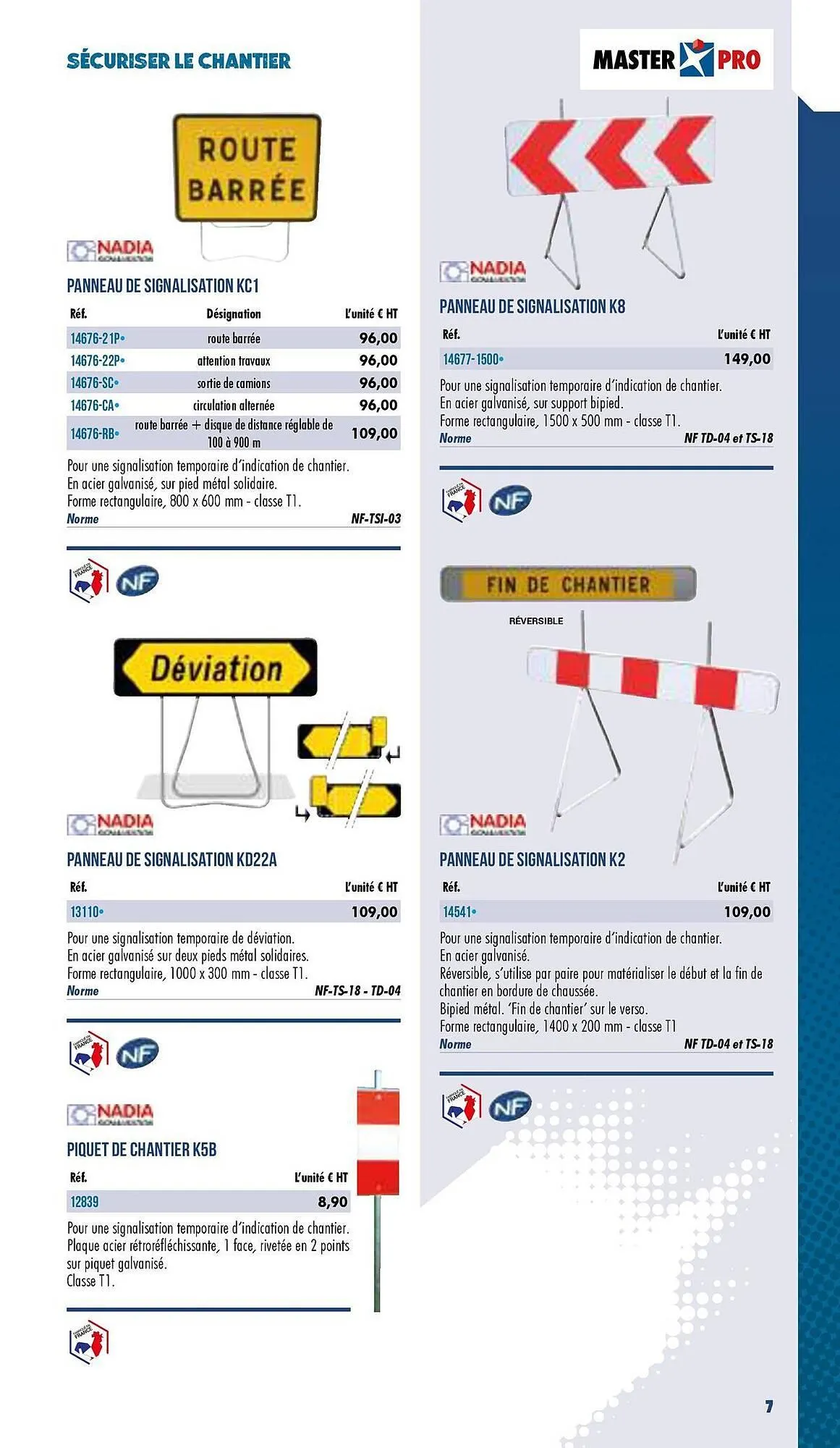 Catalogue Master Pro du 3 janvier au 31 décembre 2025 - Catalogue page 9