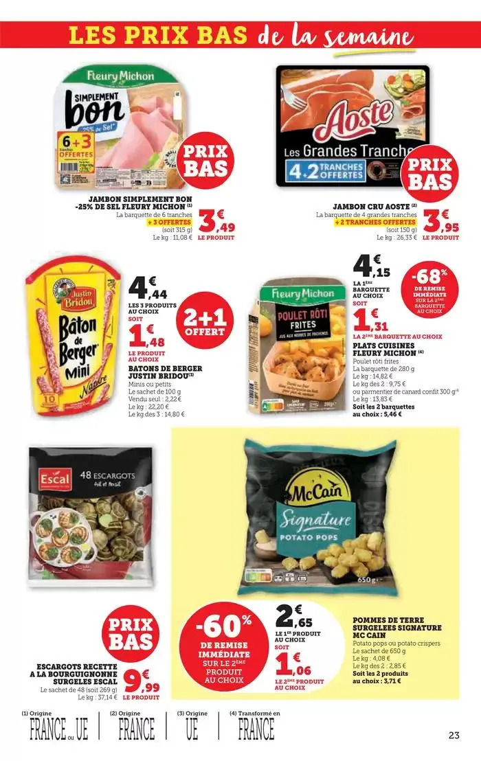 Spécial Pâques du 8 avril au 21 avril 2025 - Catalogue page 23