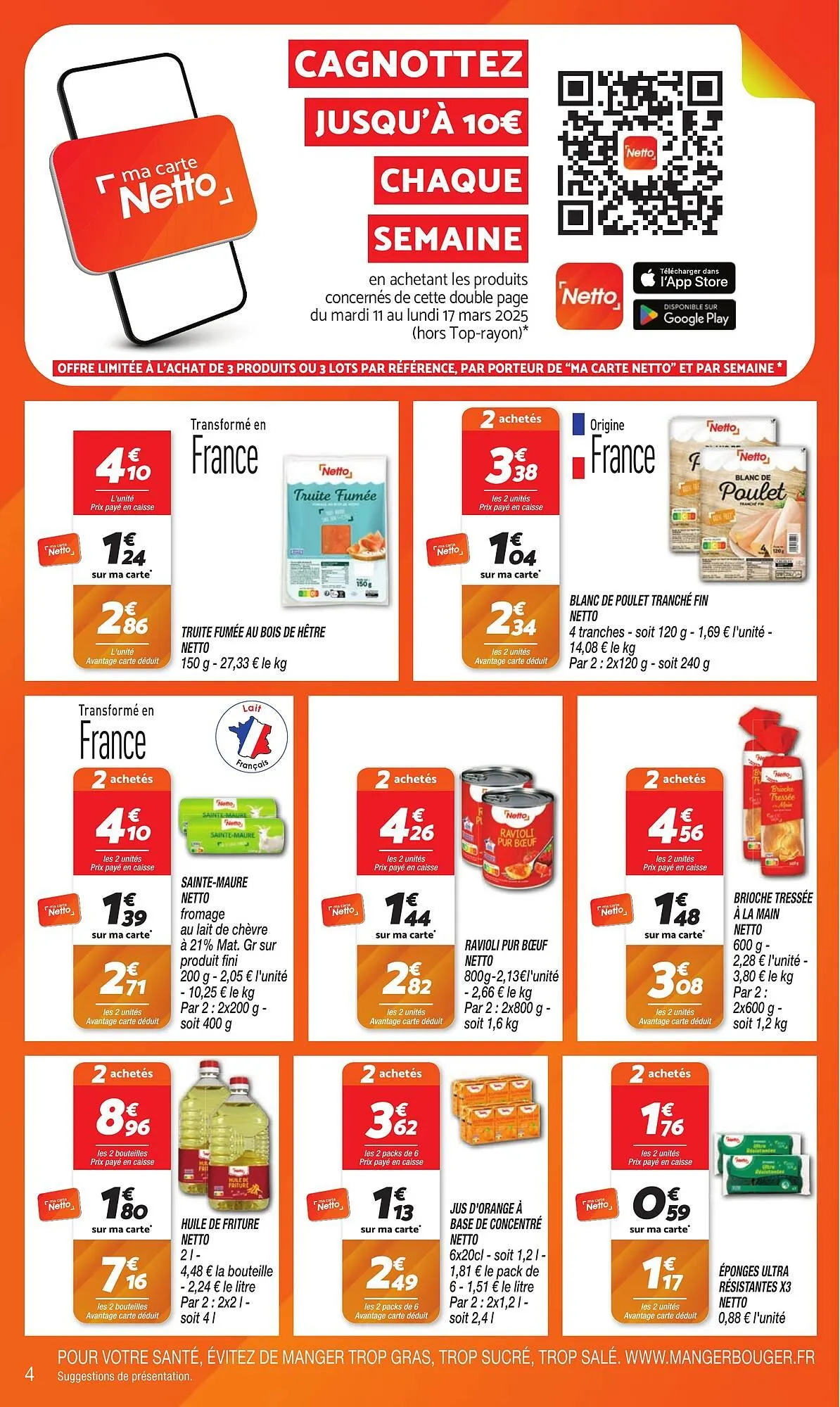 Catalogue Netto du 11 mars au 17 mars 2025 - Catalogue page 4