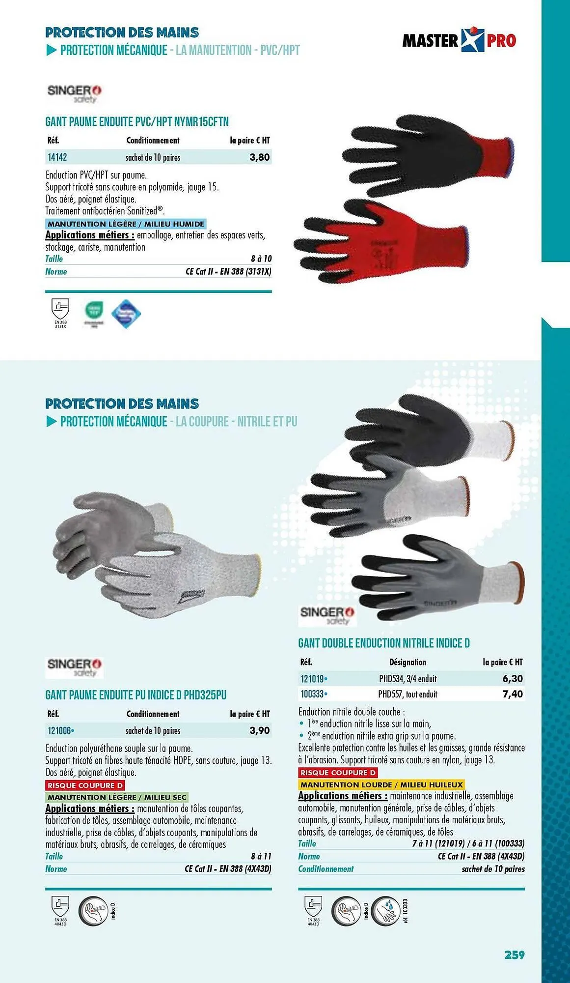 Catalogue Master Pro du 3 janvier au 31 décembre 2025 - Catalogue page 261