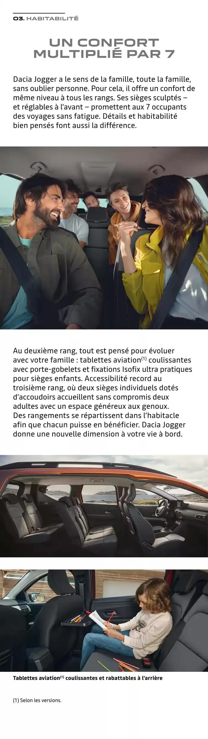 Dacia Jogger du 12 novembre au 12 novembre 2025 - Catalogue page 8