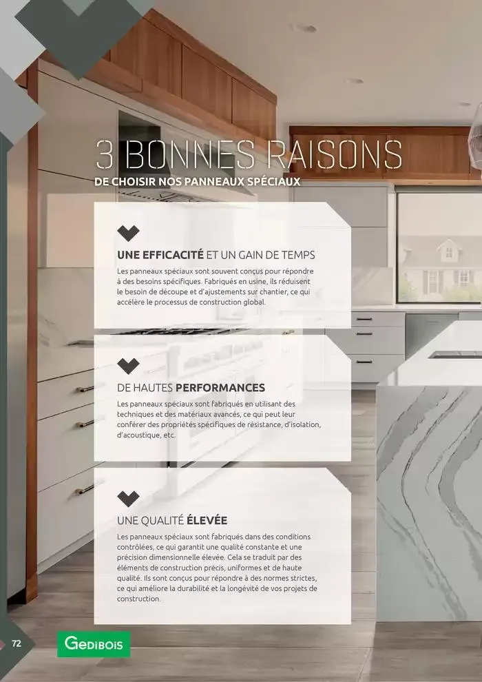 Aménagents Intérieurs du 9 décembre au 9 juin 2025 - Catalogue page 72