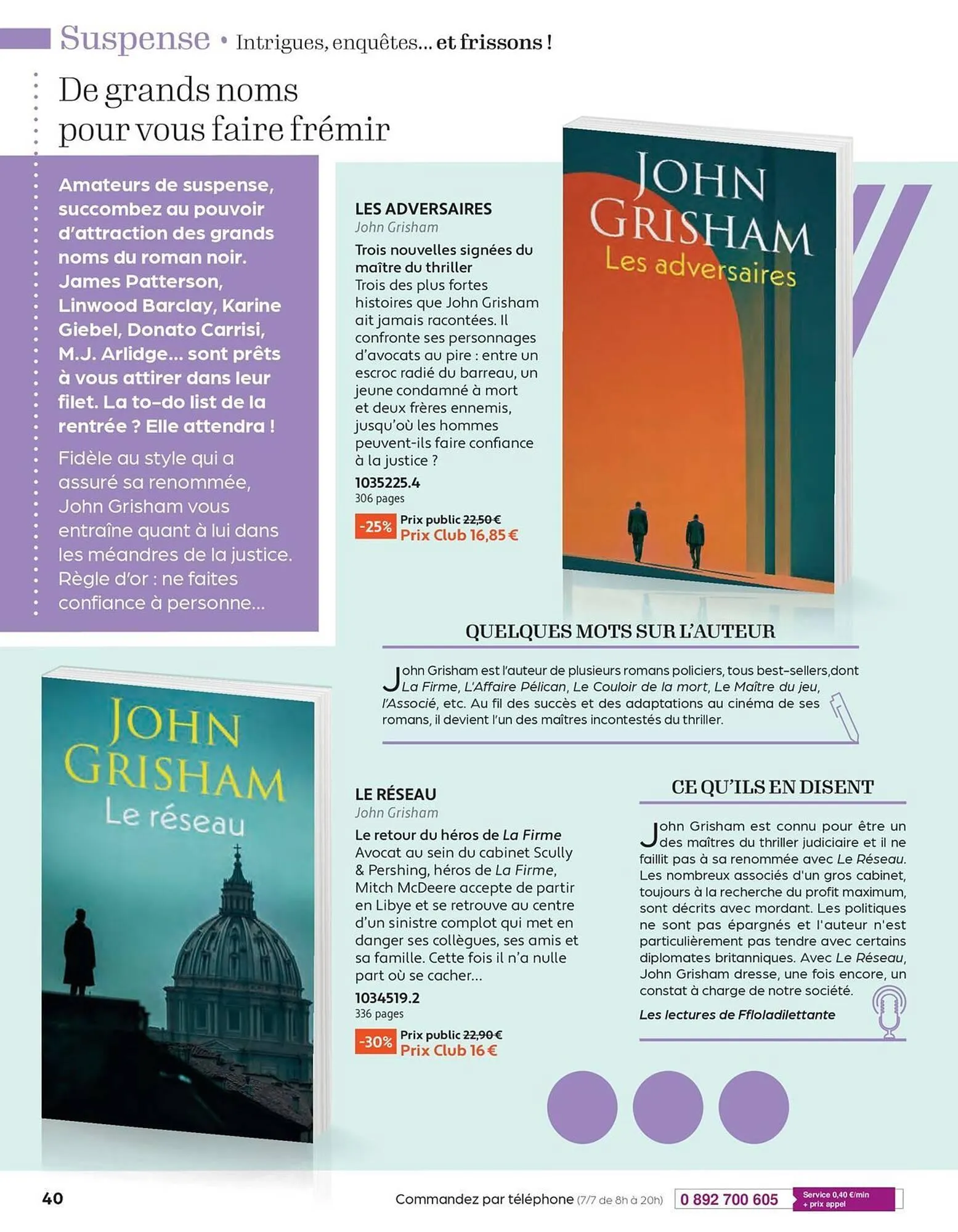 Catalogue France Loisirs du 1 septembre au 31 octobre 2025 - Catalogue page 40