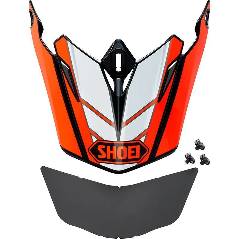 SHOEI Visière VFX-WR 06 VISOR JAMMER TC-8 noir/orange Accessoire casque