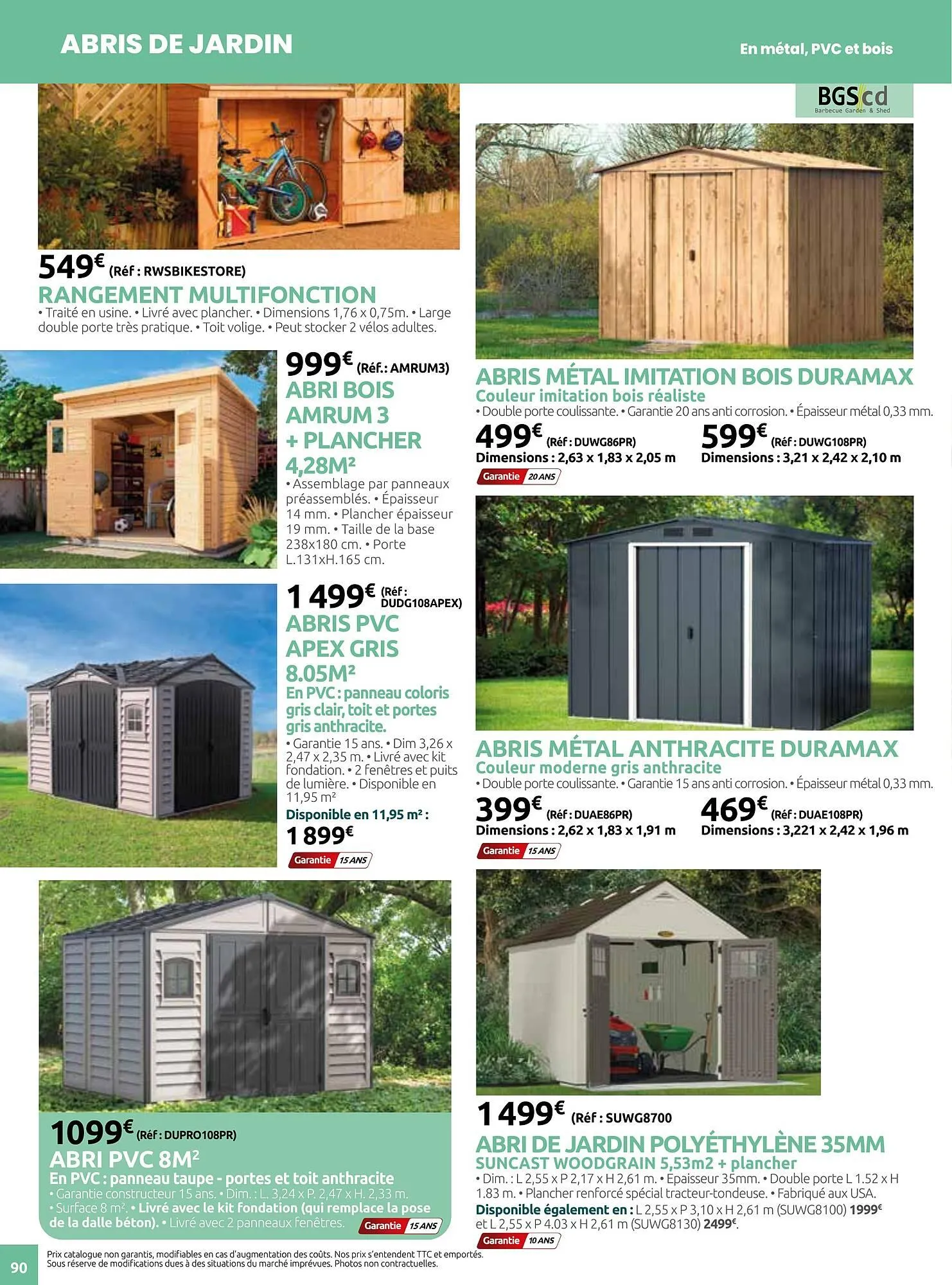 Catalogue Verts Loisirs du 18 mars au 30 mai 2026 - Catalogue page 90