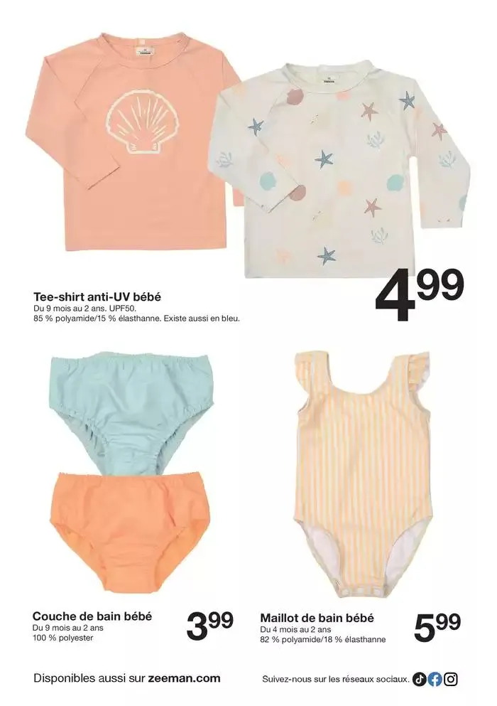 Cette semaine : soleil, sable, mer et coquillages du 2 mai au 9 mai 2025 - Catalogue page 2