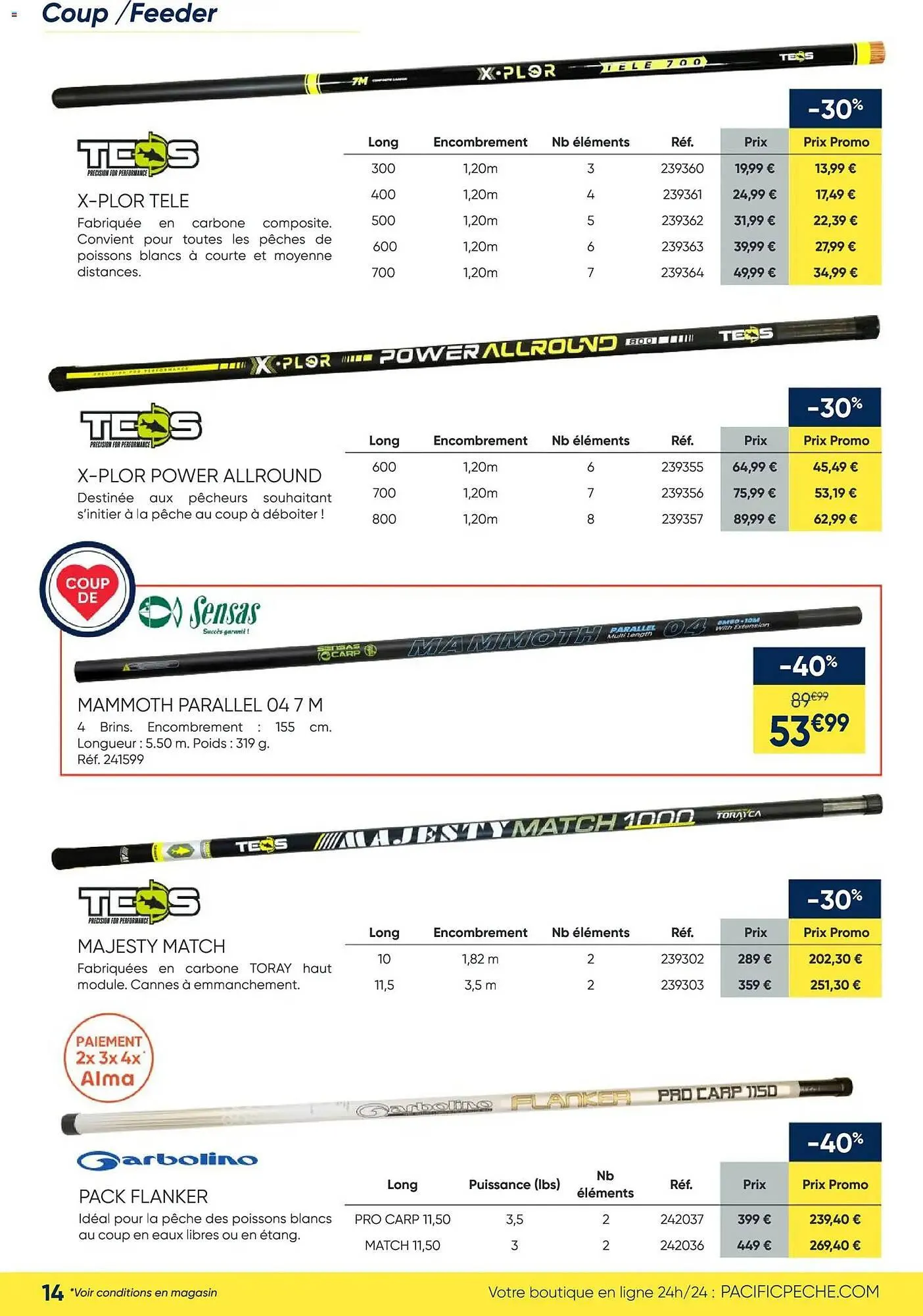 Catalogue Pacific Pêche du 6 mai au 8 juin 2026 - Catalogue page 14