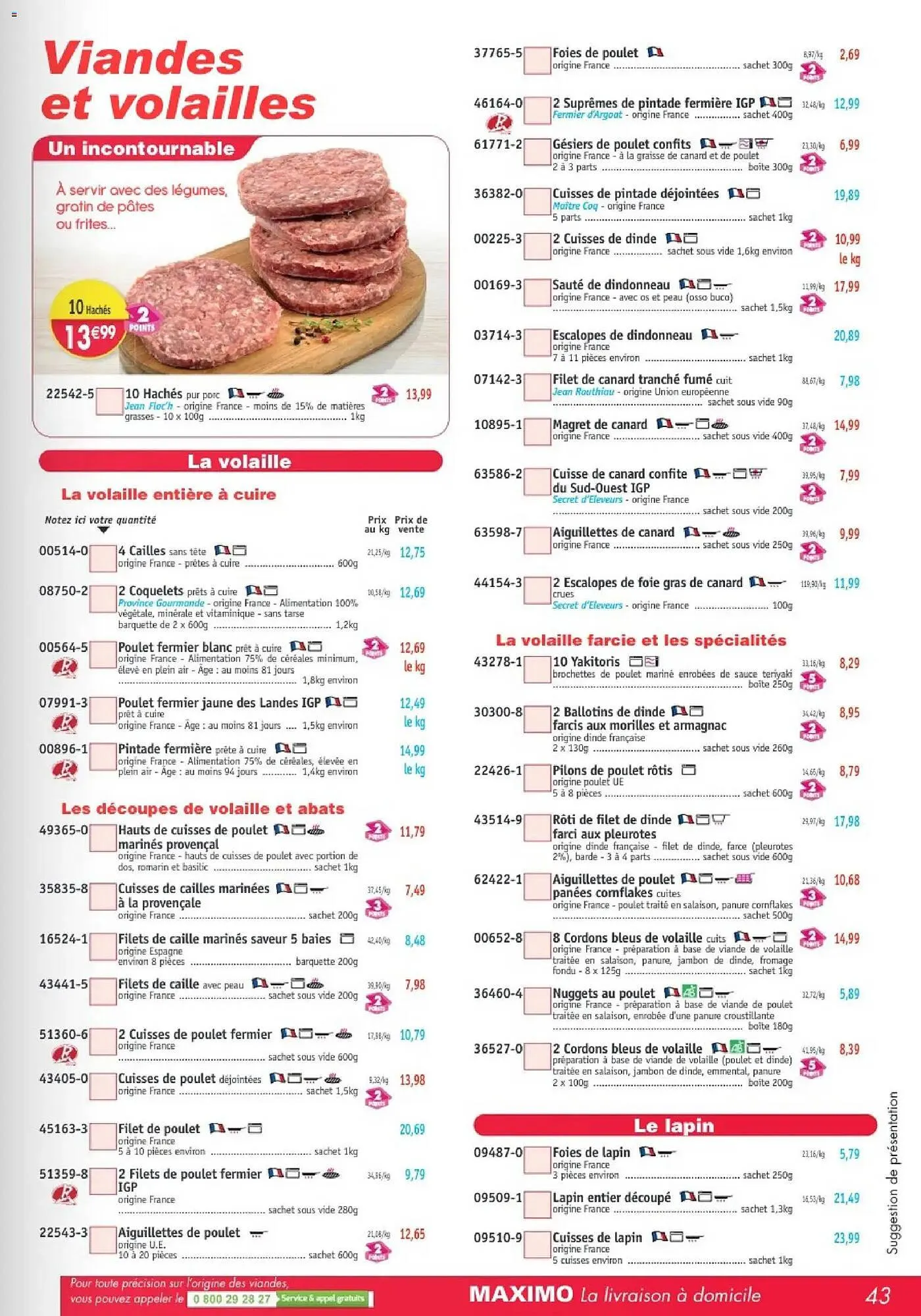 Catalogue Maximo du 23 janvier au 26 février 2026 - Catalogue page 43