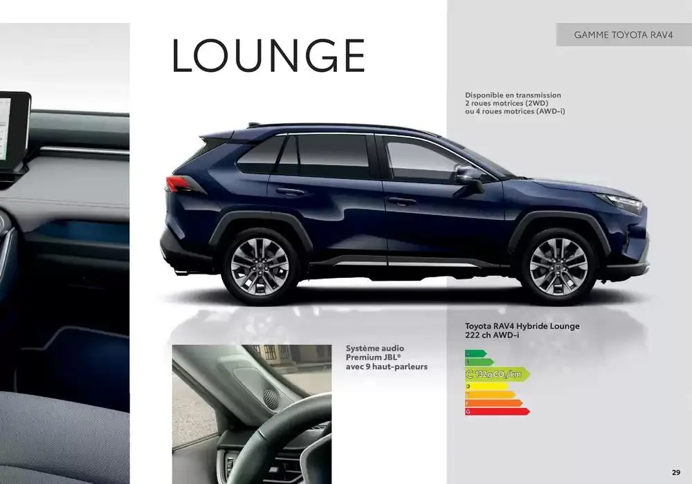 Toyota RAV4  du 27 janvier au 25 janvier 2026 - Catalogue page 29