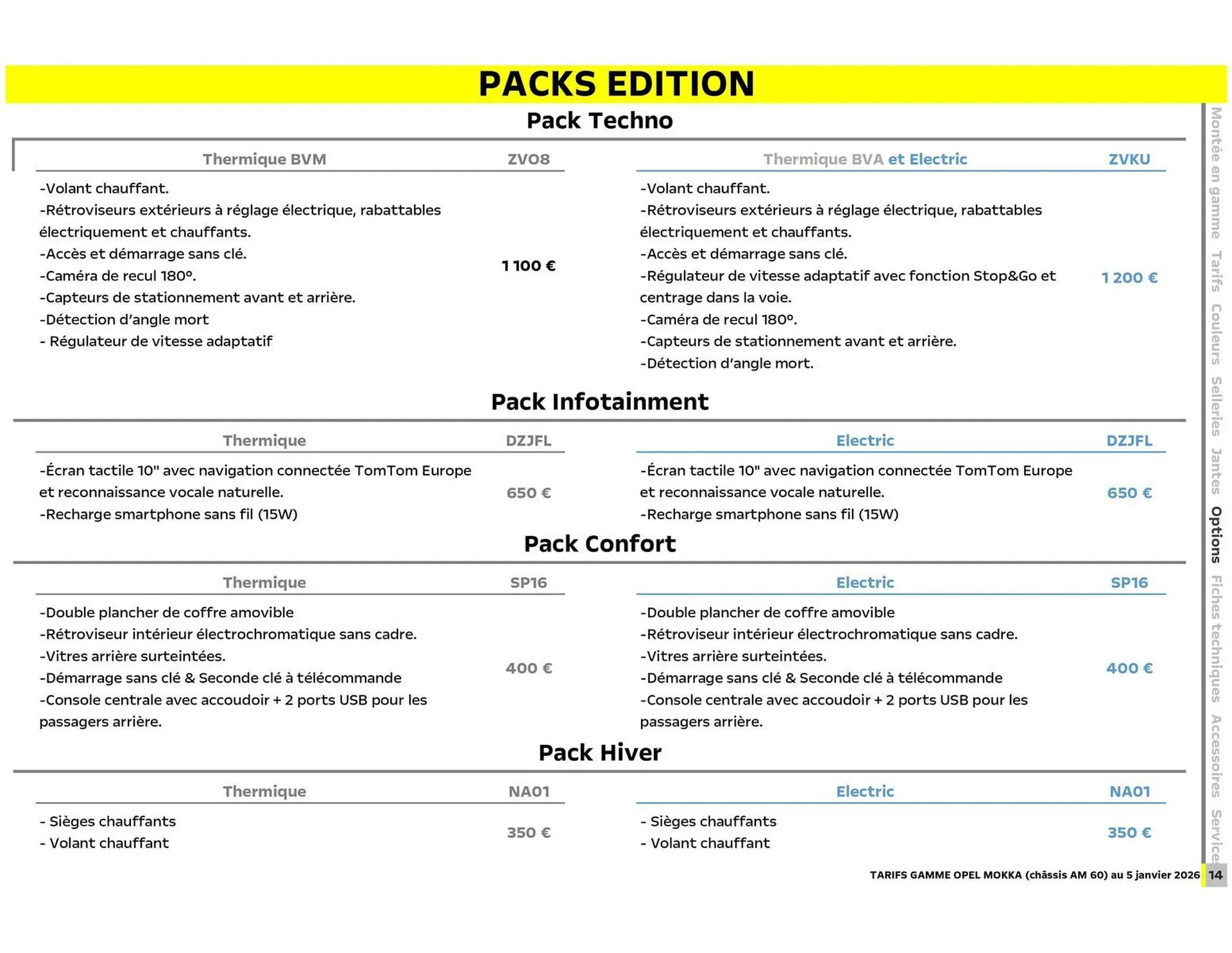 Catalogue Opel du 6 janvier au 6 janvier 2027 - Catalogue page 15