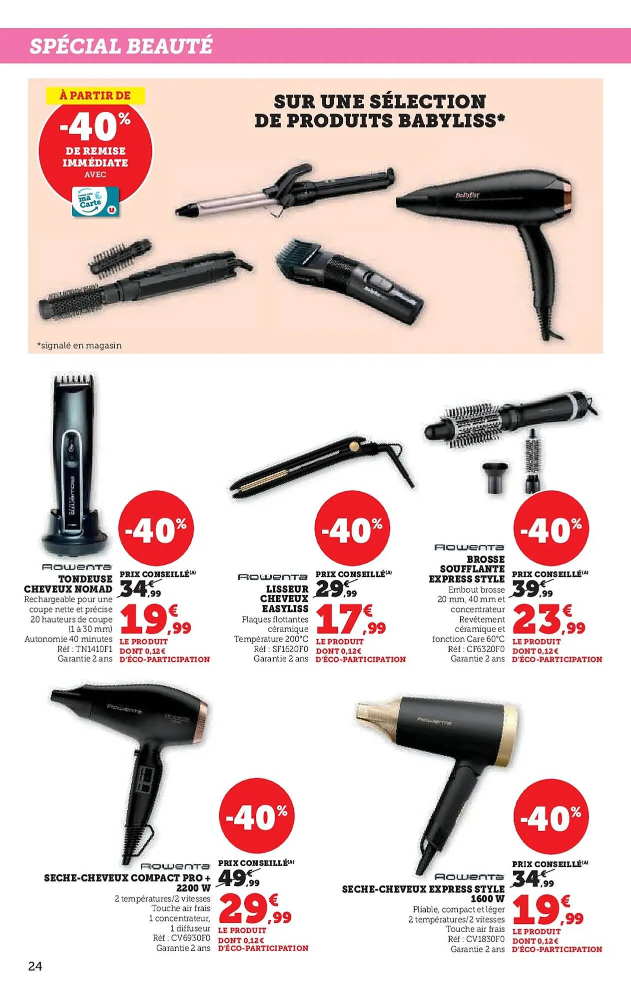 Catalogue Hyper U du 18 mars au 30 mars 2025 - Catalogue page 24