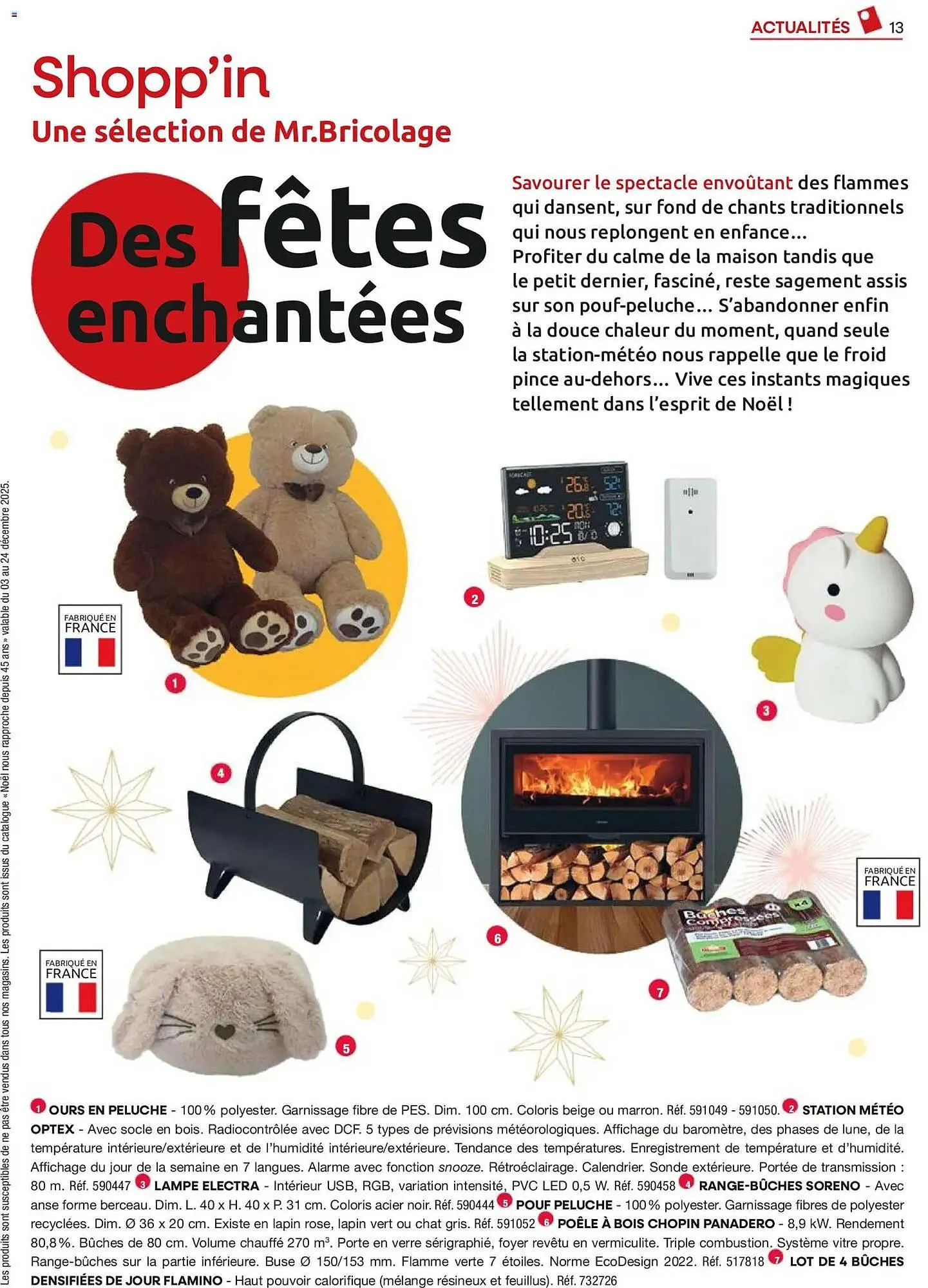 Catalogue Mr Bricolage du 1 décembre au 31 décembre 2025 - Catalogue page 13