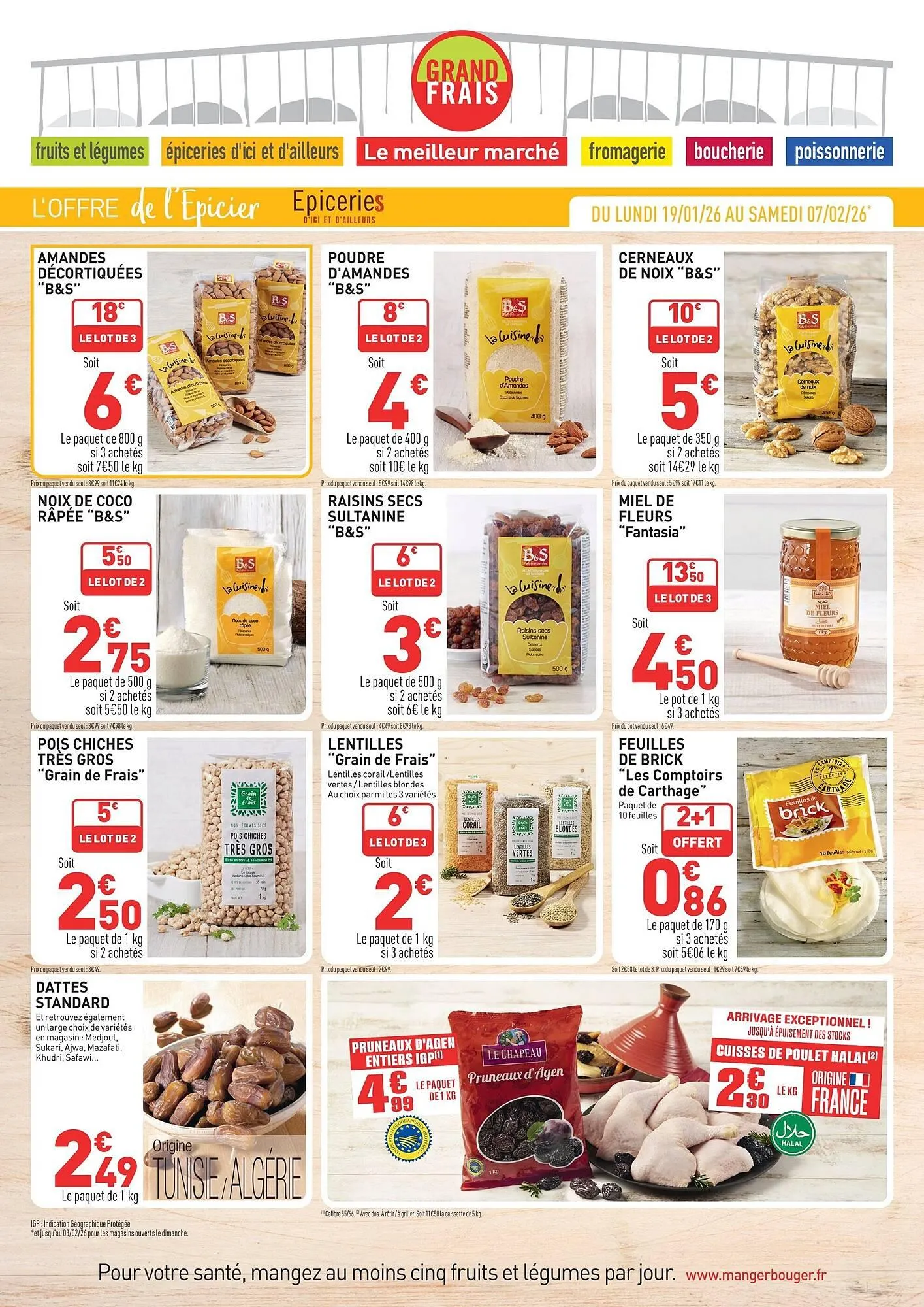 Catalogue Grand Frais du 19 janvier au 31 janvier 2026 - Catalogue page 1