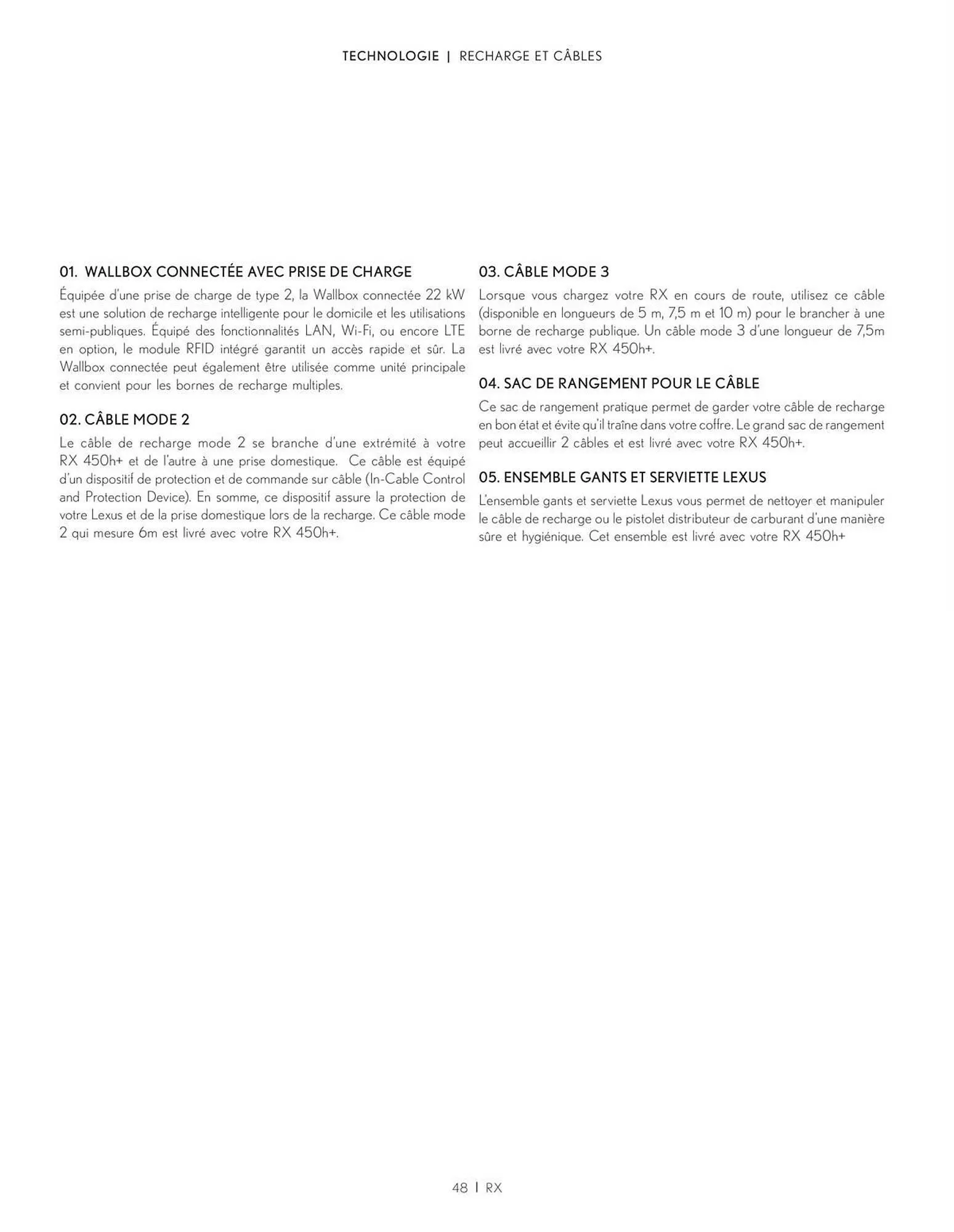 Catalogue Lexus du 21 décembre au 31 mars 2024 - Catalogue page 48