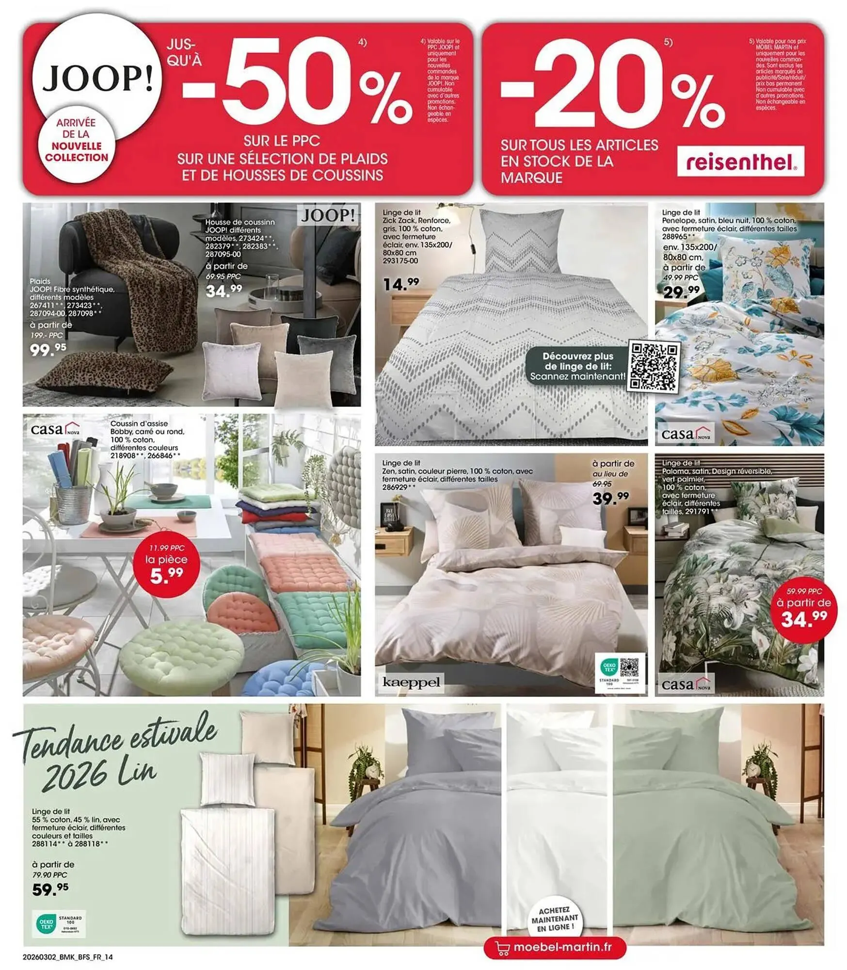 Catalogue Möbel Martin du 1 mars au 31 mars 2026 - Catalogue page 14
