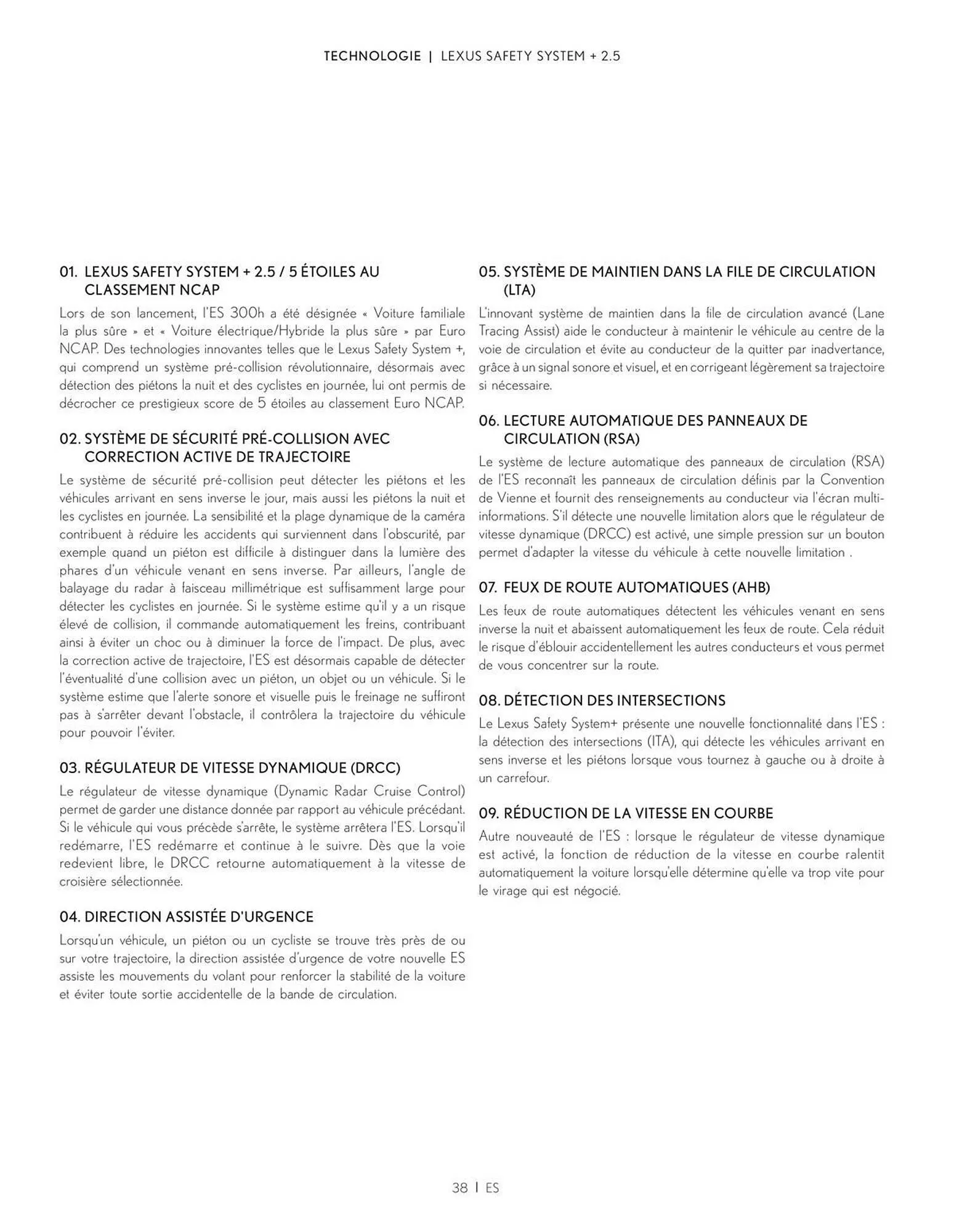 Catalogue Lexus du 27 mars au 27 mars 2026 - Catalogue page 38