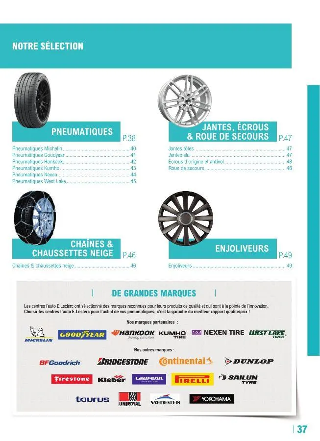 E. Leclerc du 22 avril au 28 mars 2026 - Catalogue page 37